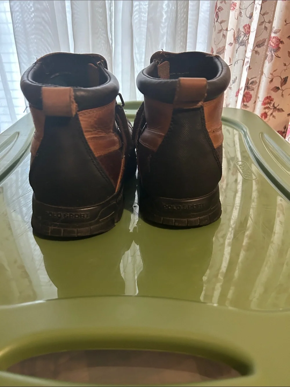 Polo by Ralph Lauren Brown Leather Men